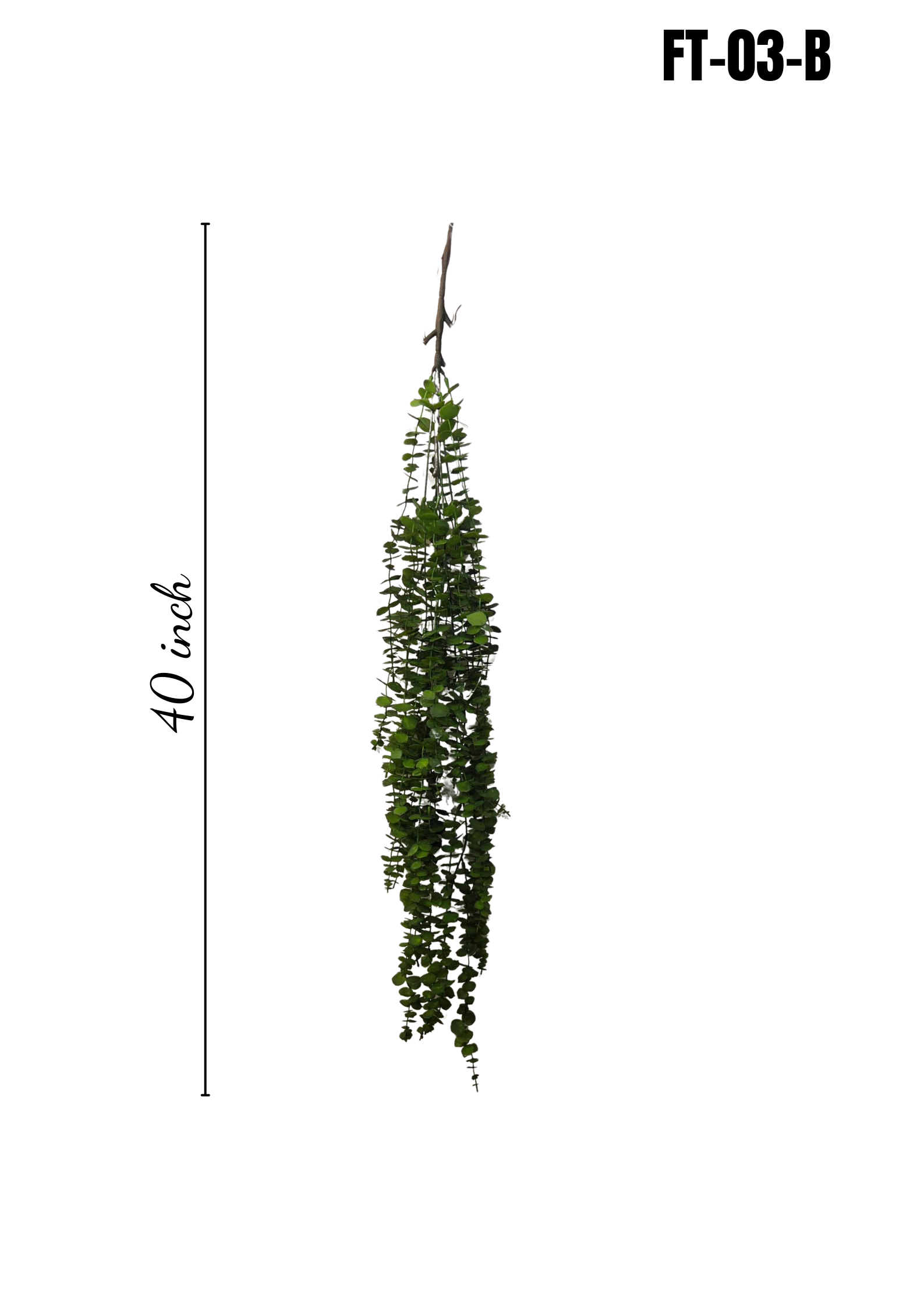 Artificial Hanging Eucalyptus FT-03-B 40 inch