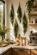Artificial Hanging Fern FT-04-B 40 inch