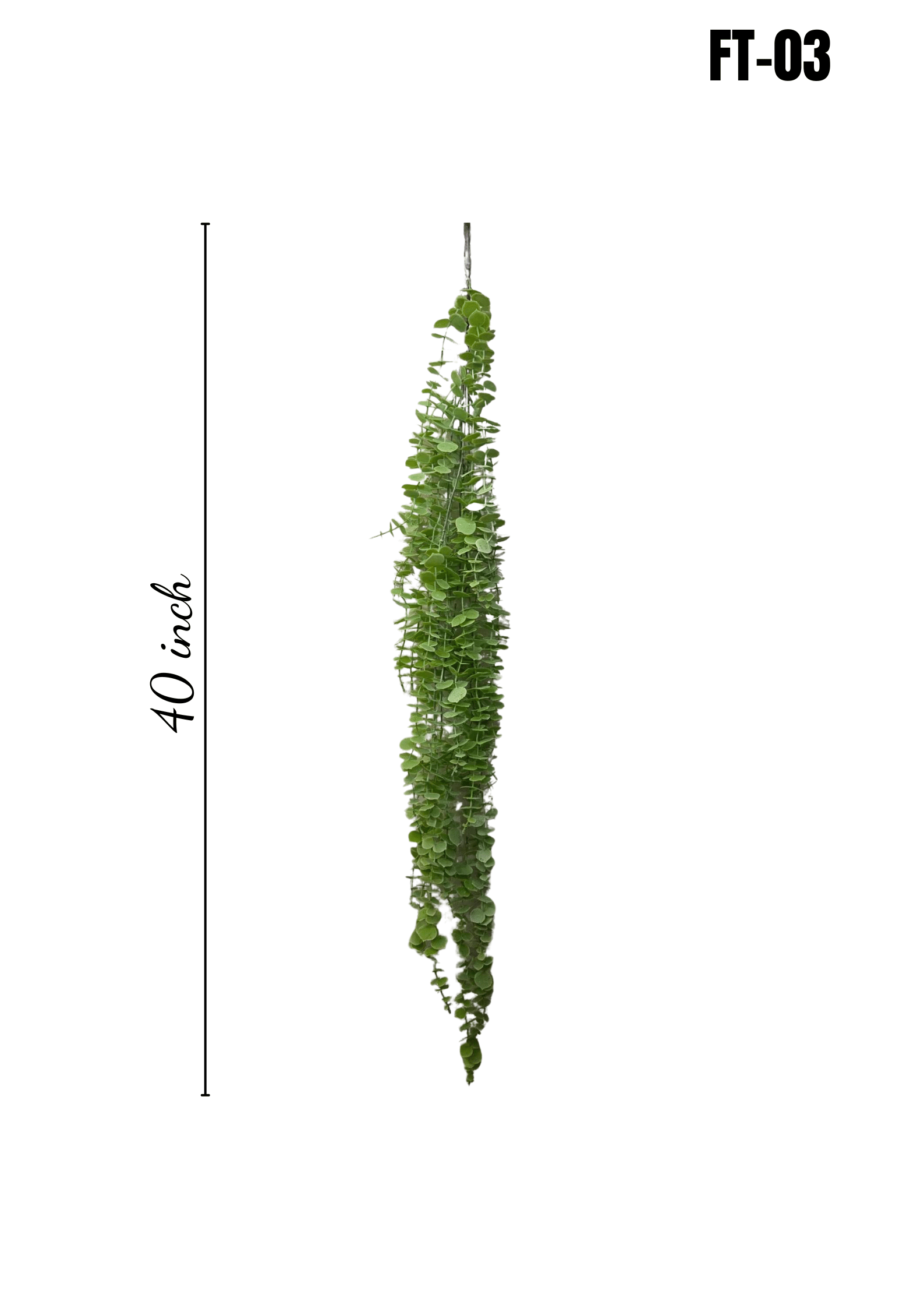 Artificial Hanging Eucalyptus 40 inch FT-03