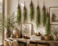 Artificial Hanging Fern FT-05-A with deeply lobed sword-like fronds