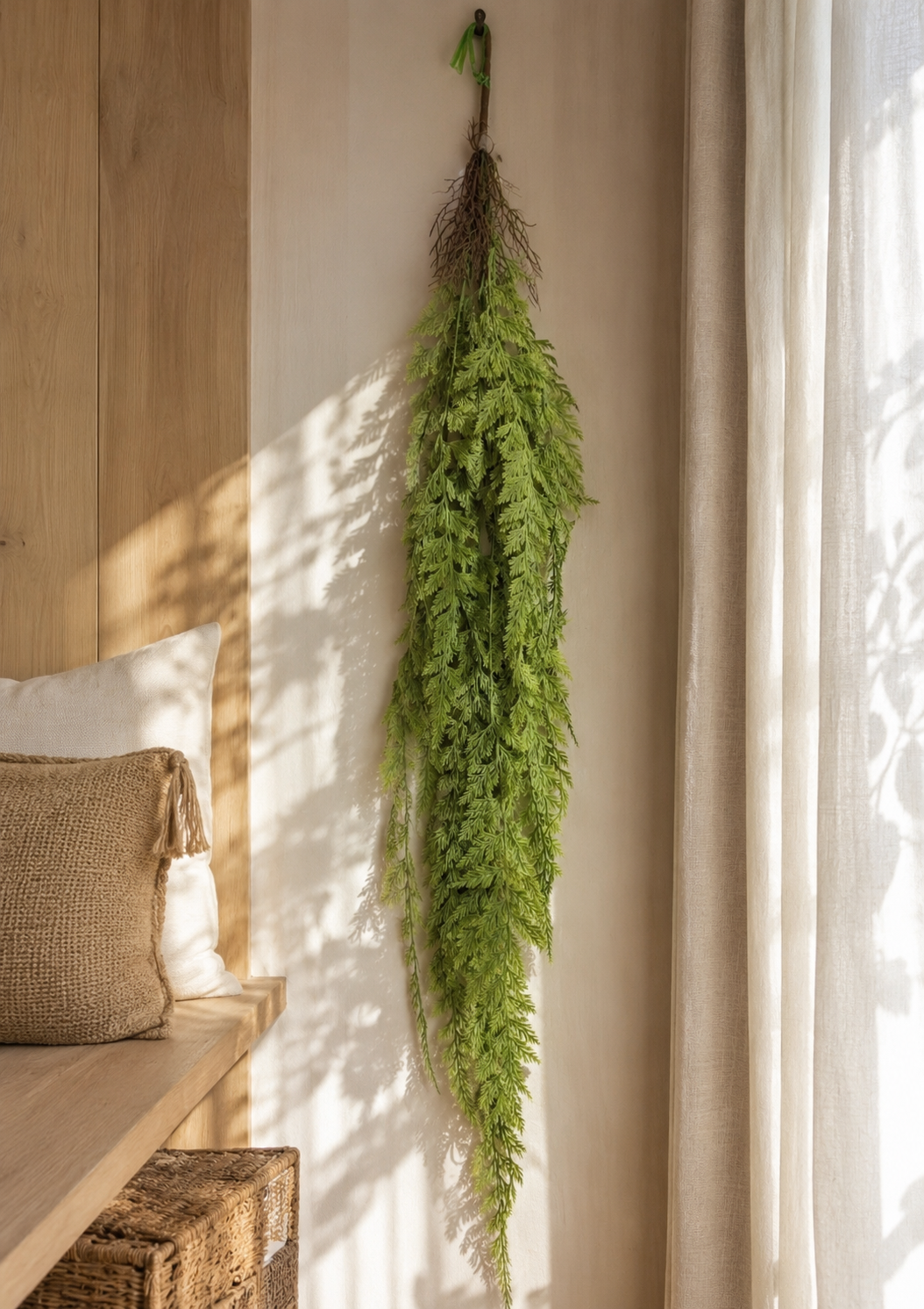 Artificial Hanging Asparagus Fern 40 inch FT-02