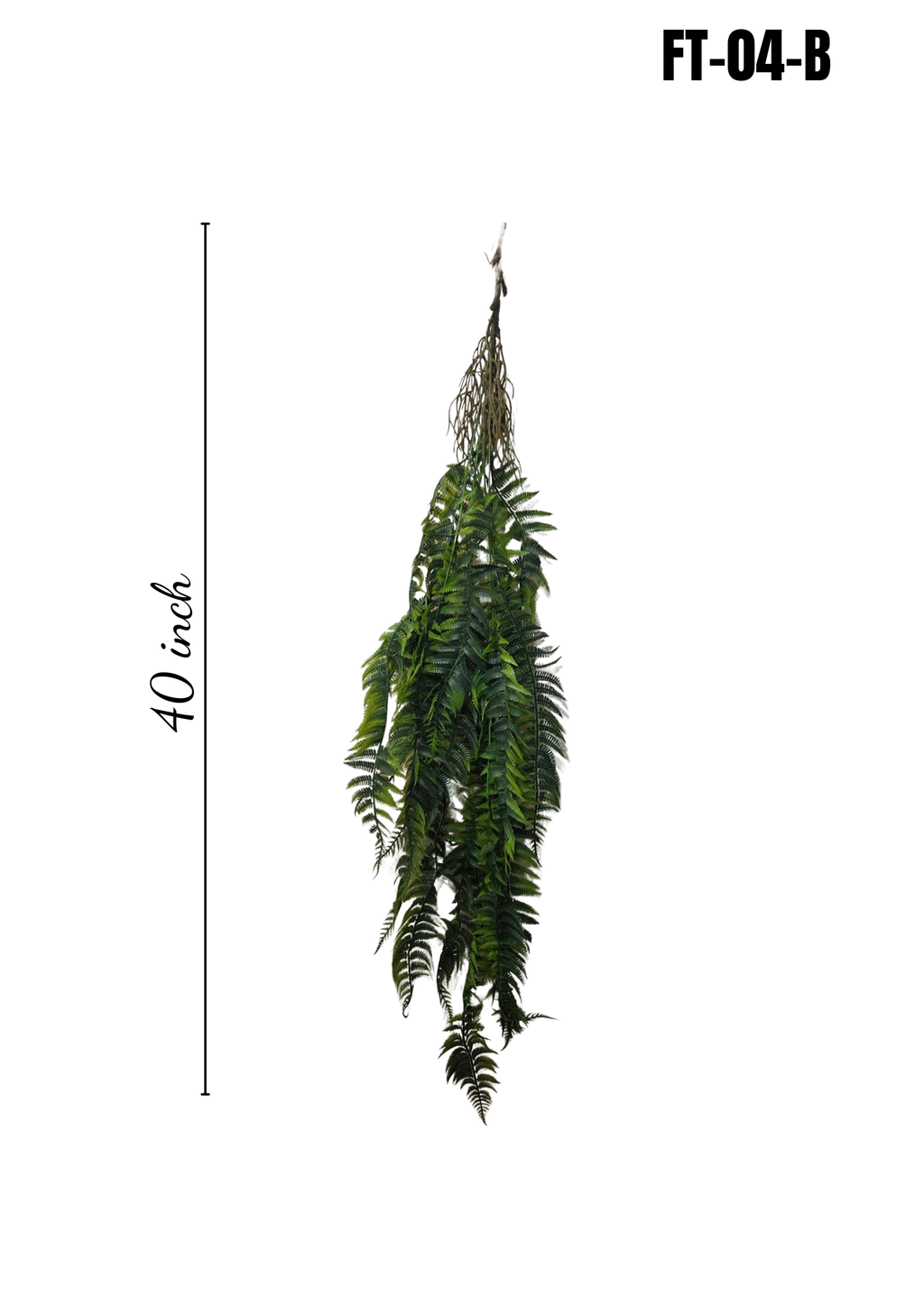 Artificial Hanging Fern FT-04-B 3 colors