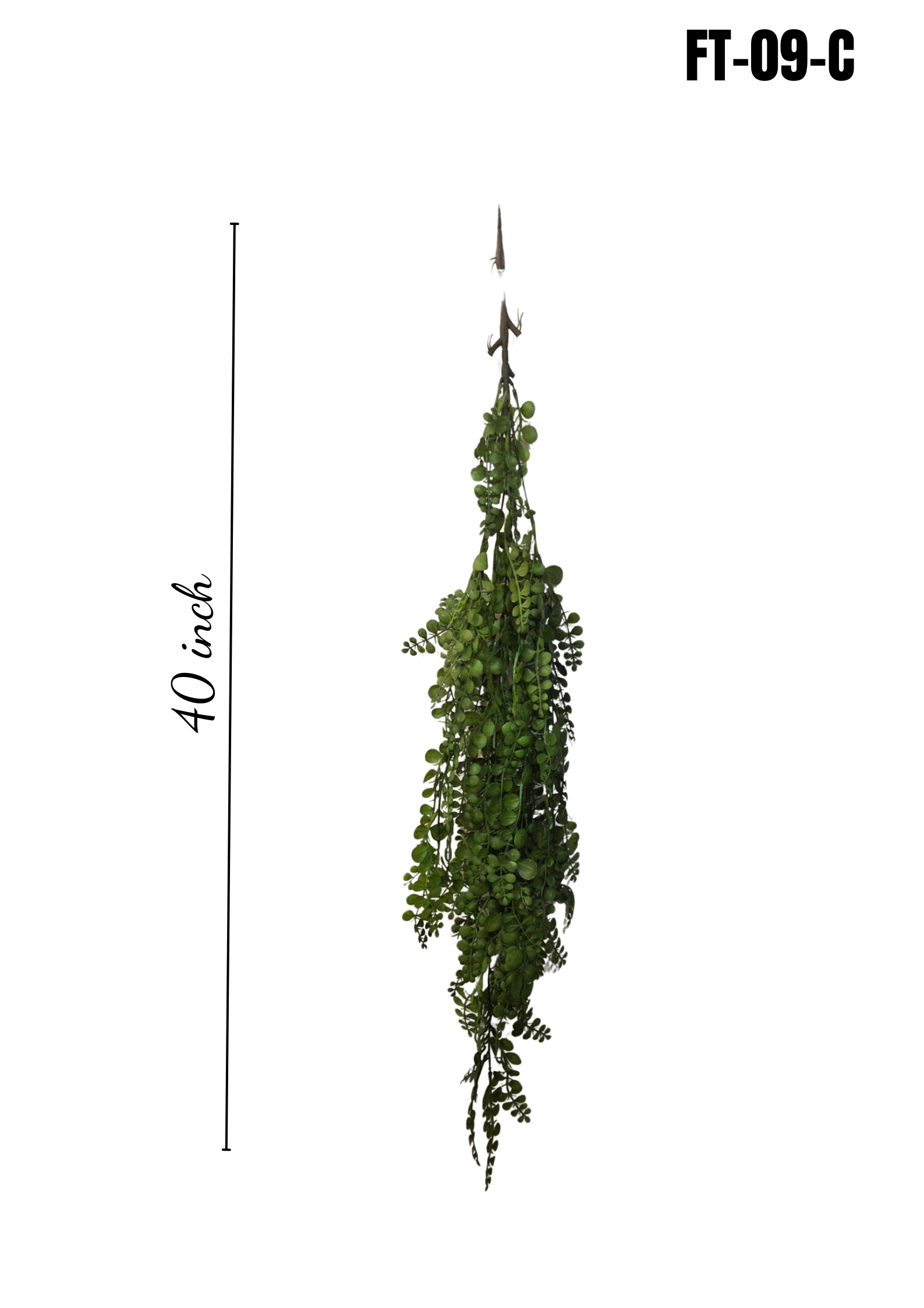 Artificial Hanging String of Pearls FT-09-C balcony decor