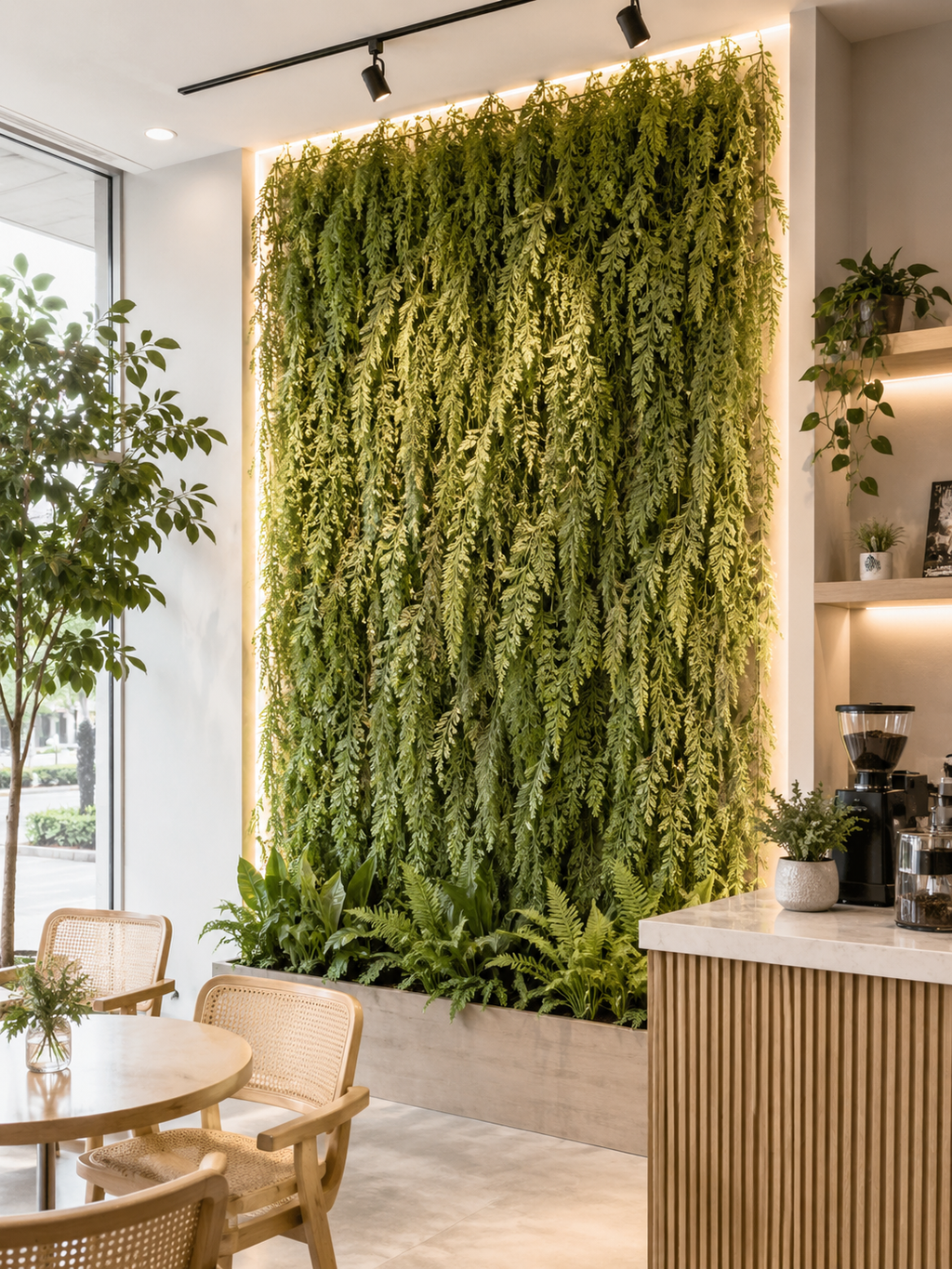 Artificial Hanging Asparagus Fern 40 inch FT-02